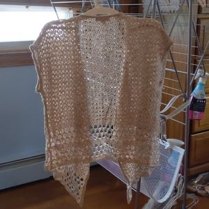 DressBarn Crochet Vest